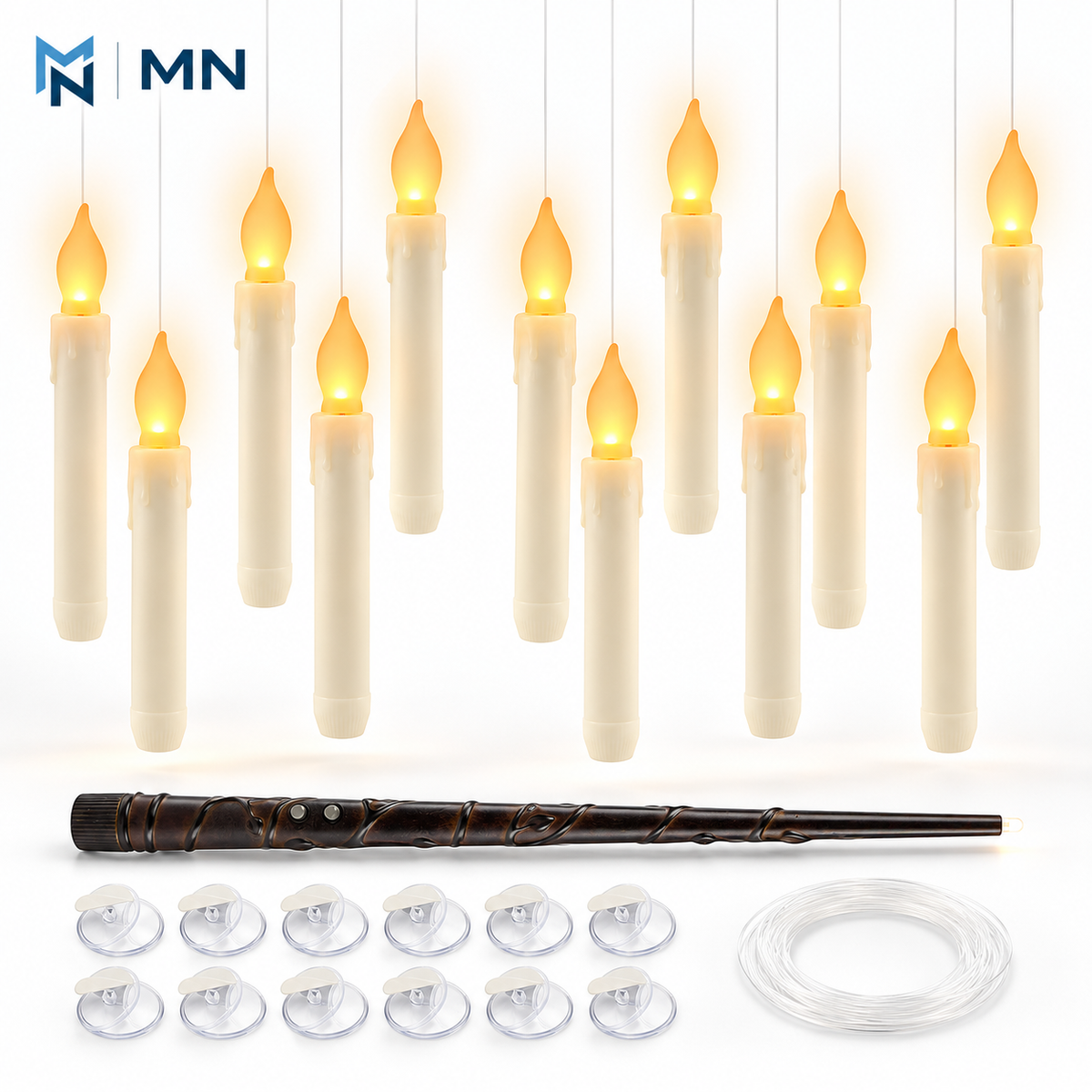 Floating Candles with Magic Wand Remote — hero product image