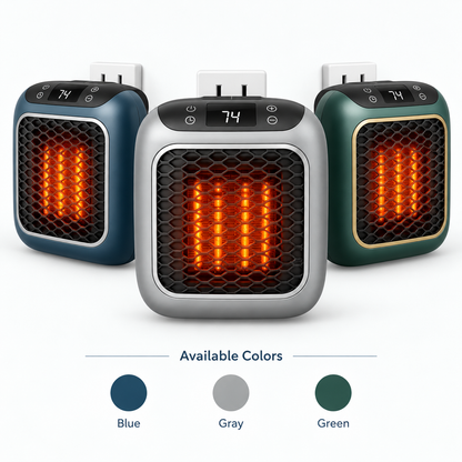 Compact Plug-In Personal Space Heater — front product view