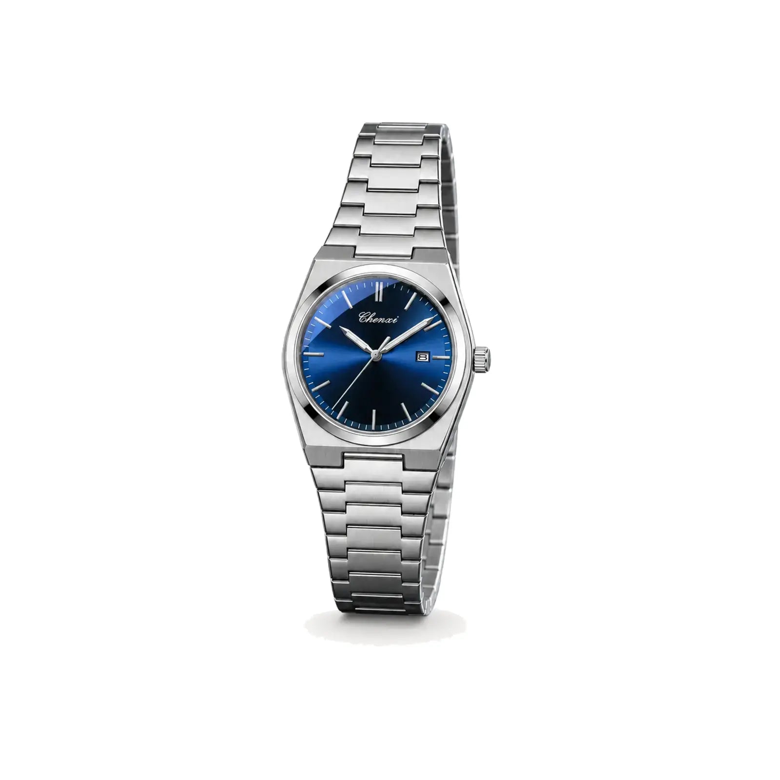 CHENXI Stainless Steel Watch with Midnight Blue dial