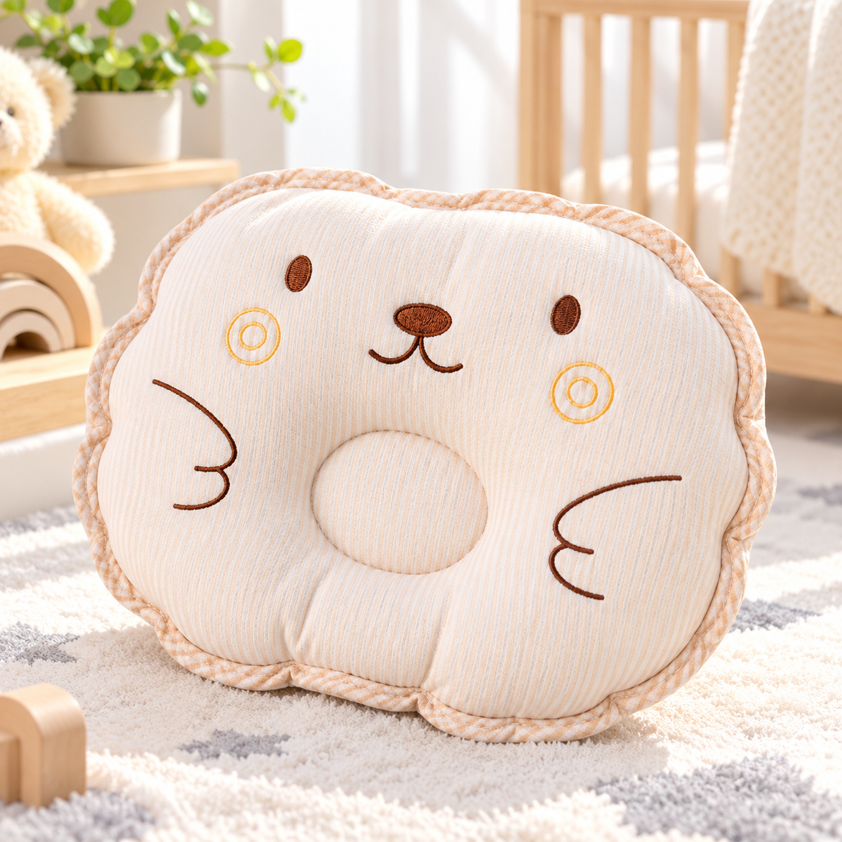 Newborn Comfort Pillow — nursery lifestyle view