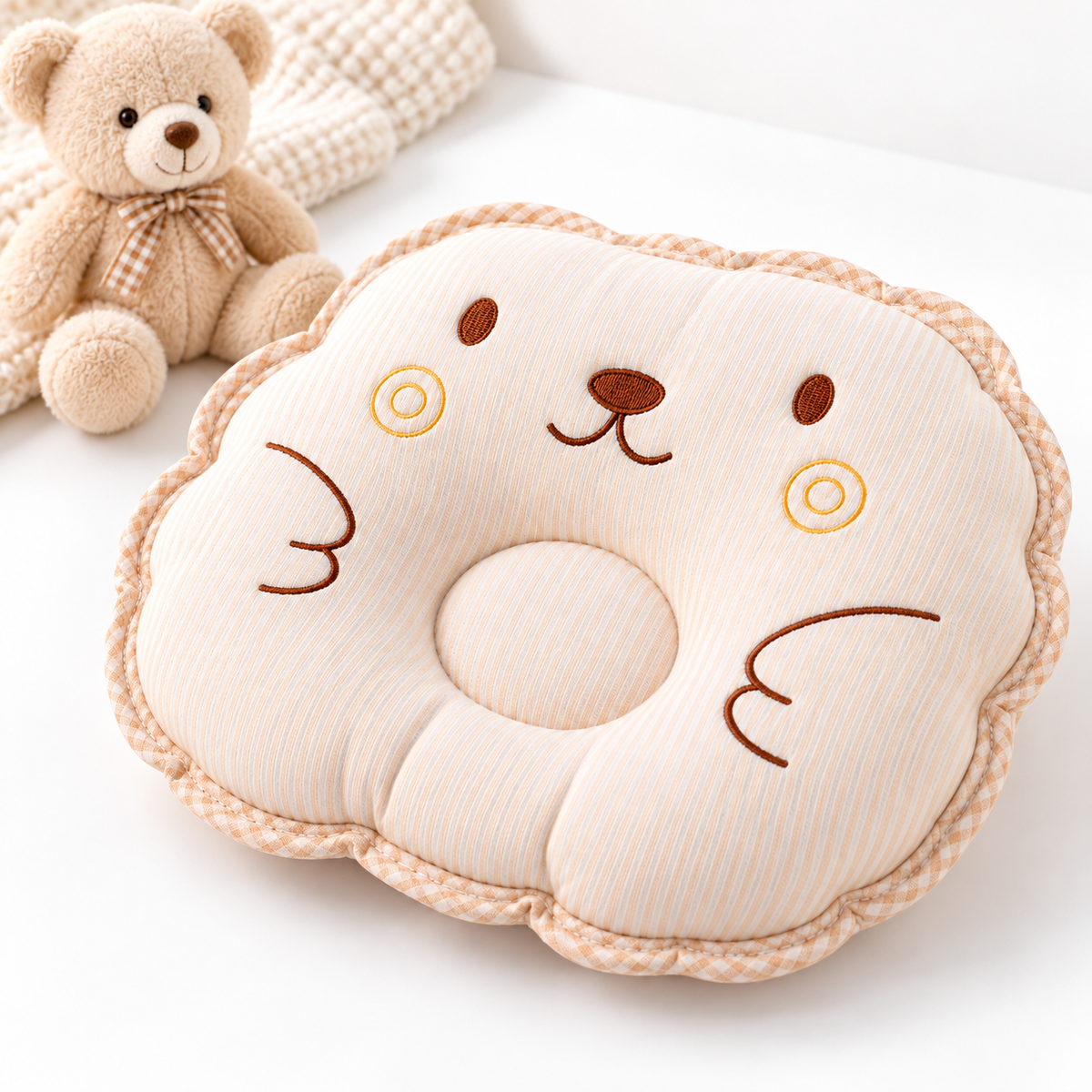 Newborn Comfort Pillow — scale view