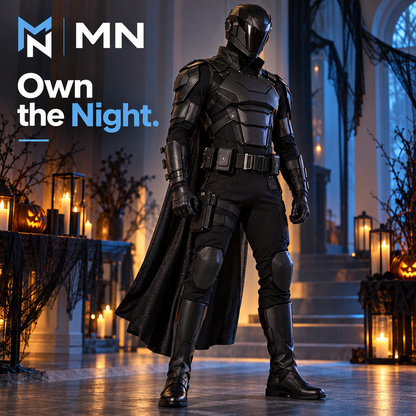 Premium Dark Knight Costume — lifestyle presentation