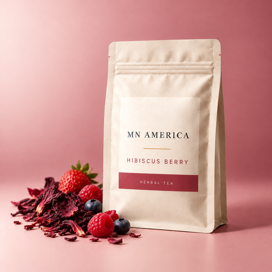 Organic Hibiscus Berry Herbal Tea